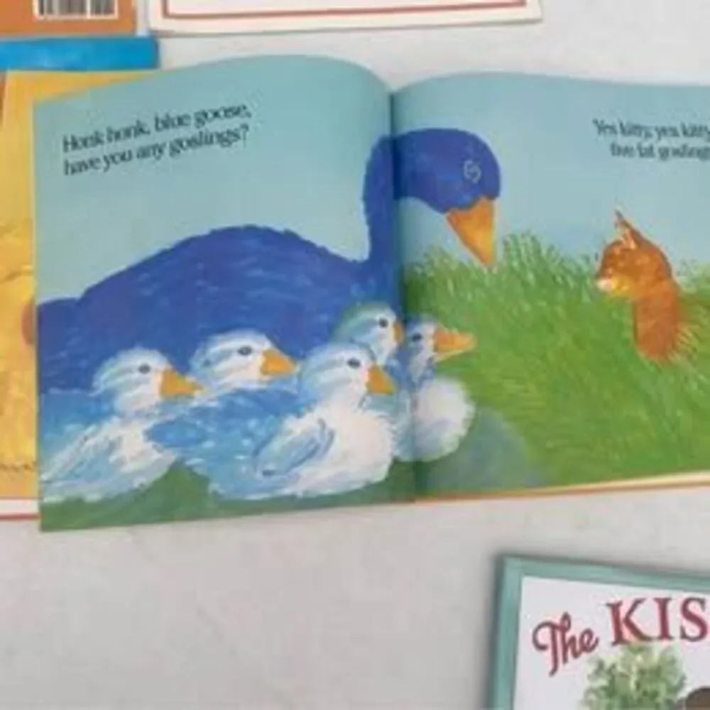 Lot of 5 kids books, colorful illustrations large format hardcover